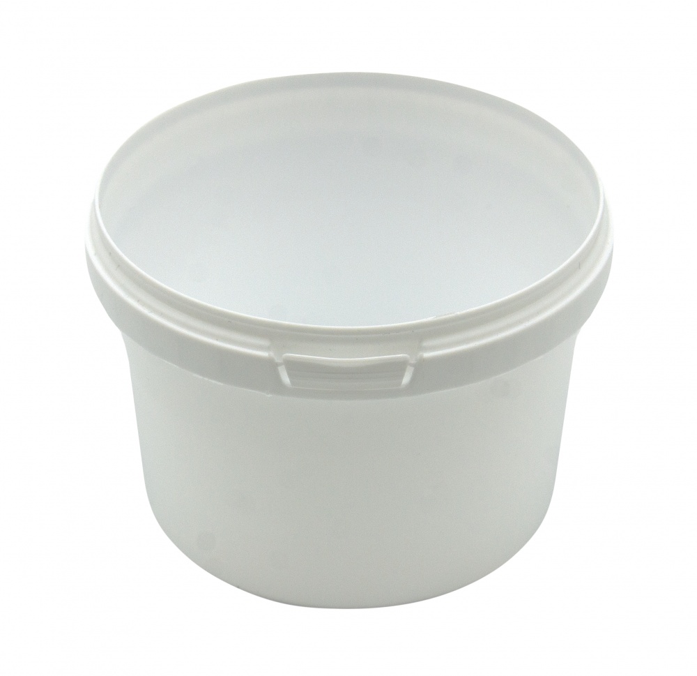 Відро звичайне Пласт-Бокс 0,55 л прозорий