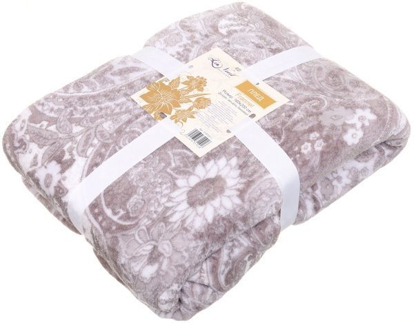 Плед мікрофібра Frannel 160x200 см бежевий La Nuit 