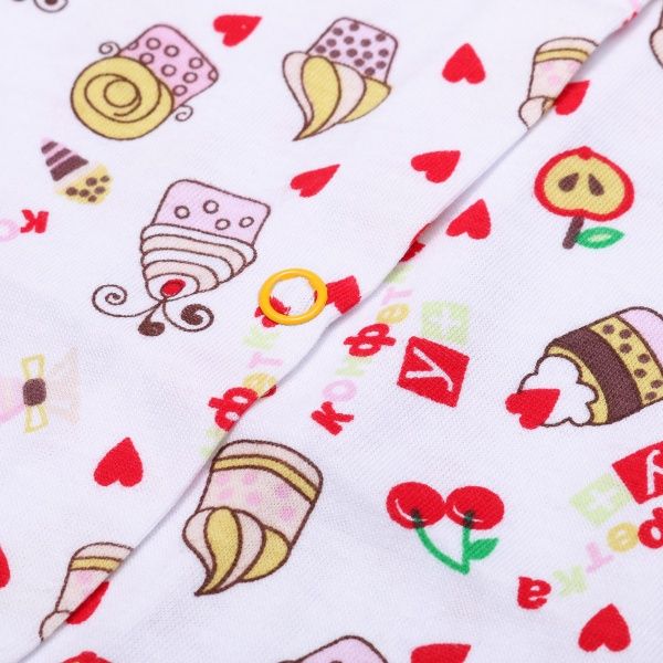 Боди детское Маленькие люди 206-111 р.62 белый с принтом 