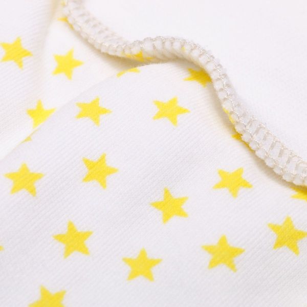 Ползунки Bambinelli желтая звездочка р.62 белый с рисунком 