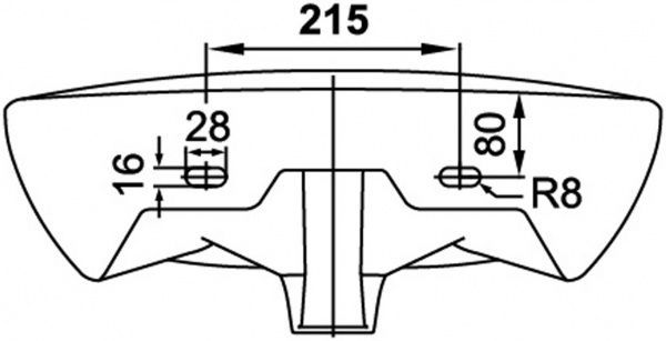 Умывальник  Керамин Женева 60