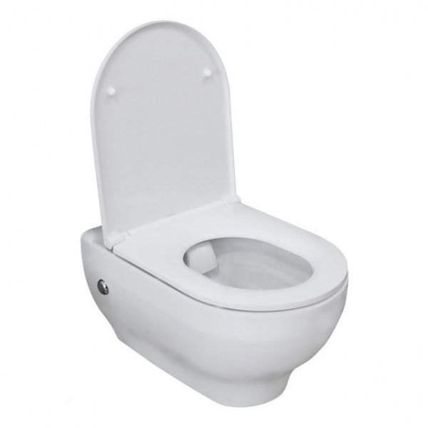 Унитаз подвесной VOLLE Virgo Rimless с сиденьем Slim Soft-close 13-23-455