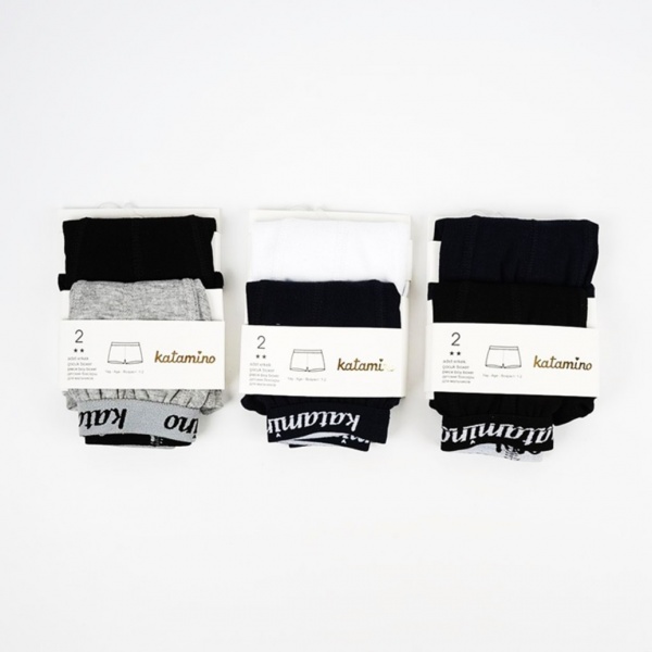 Набір трусів для хлопчика K128010 2 шт. р.122-128 різнокольоровий 