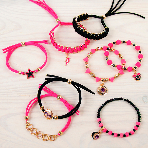 Набор для создания шарм-браслетов Make it Real Juicy Couture Хрустальное сияние с кристалами Swarovski MR4480