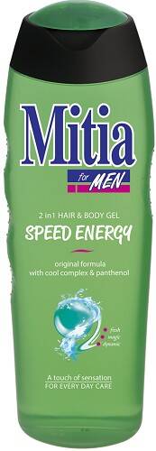 Гель для душа Mitia Энергия скорости 400 мл