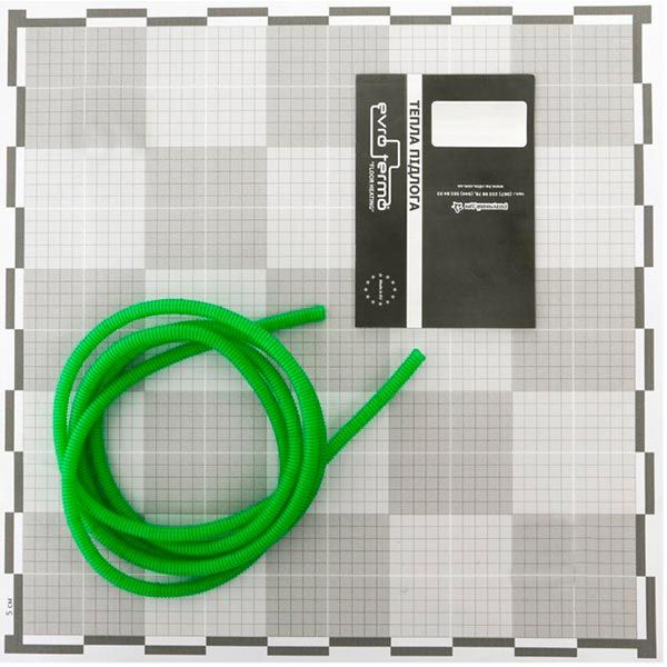 Нагревательный мат Evro-Termo 1500 Вт, 10 кв. м.