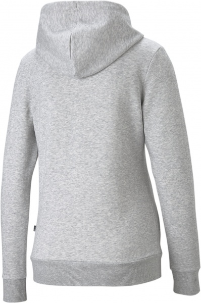 Джемпер Puma ESS LOGO HOODIE FL LIGHT GRAY HEATHER 58678804 р.XS серый