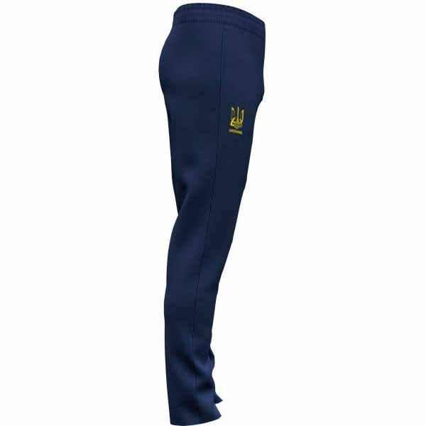 Штани форми збірної України 2021 Joma FED. FUTBOL UCRANIA LONG PANTS AT102379A331 р. S синій