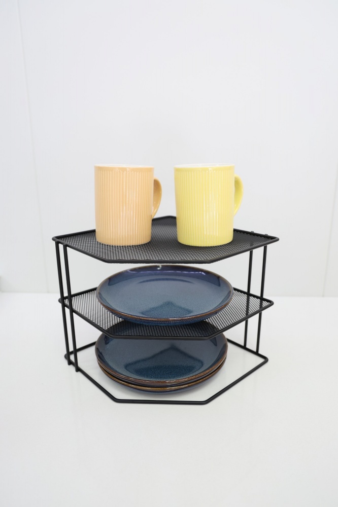 Підставка Flamberg Premium для спецій Fernie 24х19,2 см чорна металева