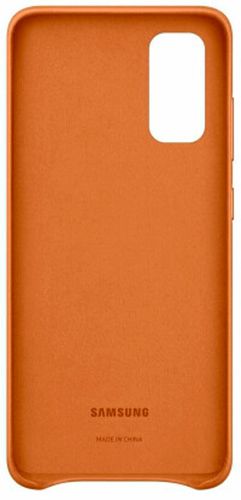 Чохол-накладка Leather Cover Brown для Galaxy S20 (EF-VG980LAEGRU)
