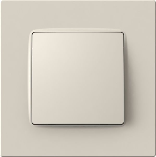 Выключатель одноклавишный Plank Electrotechnic Classic/Nordic без подсветки 10 А 250В слоновая кость PLK0111131