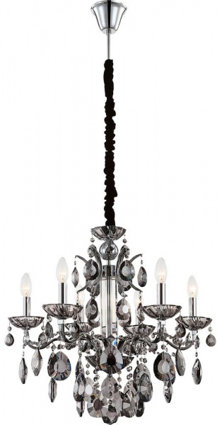 Люстра подвесная Globo PINJA 6xE14 черный 64114-6 