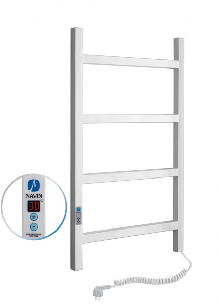 Рушникосушарка електрична NAVIN Nordic 500х800 Digital права (білий оксамит) (12-841052-5080)