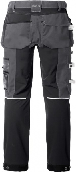 Брюки FRISTADS 2530CYD р. M С46 рост 3-4 121314-896-126 серо-черный