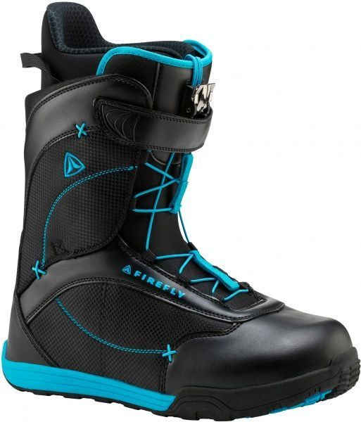 Ботинки для сноуборда Firefly A50 SL р. 26 270400 черный с голубым 