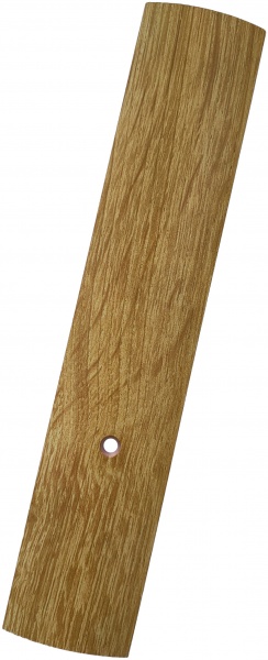 Порожек 30 мм х 2,7 м Braz Line гладкий с отверстиями 2700 мм дуб натуральный 