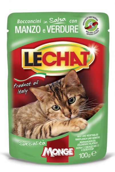 Консерва для взрослых кошек LECHAT EXCELLENCE 