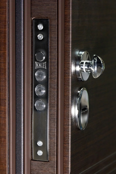 Дверь входная Булат Гарант 514 венге горизонт темный 2050x950 мм левая