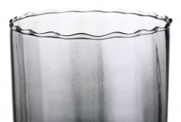 Ваза стеклянная HOFF Giardino 15x20 см 4333 20 см синий 