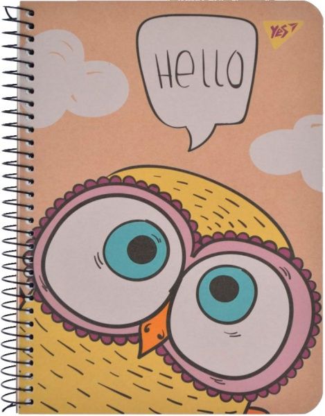 Книга для нотаток А5/96, СМИК+білила YES