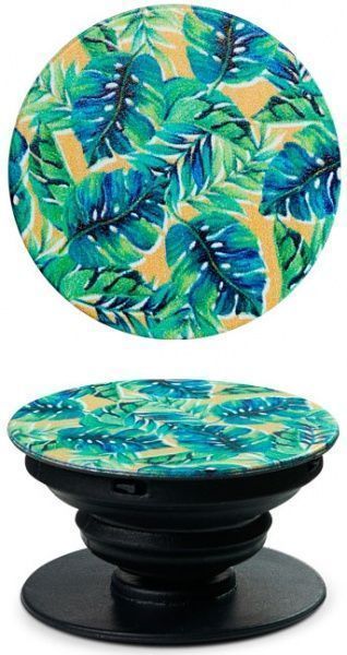 Тримач для телефона Pop 005 Тропік Luxe Cube зелений