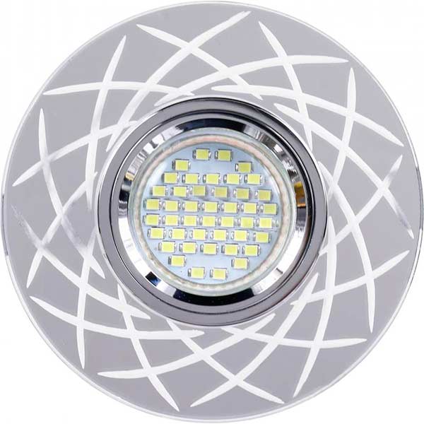 Светильник точечный Blitz GU5.3 3000 К алюминий BL 230S3 CH+WH 