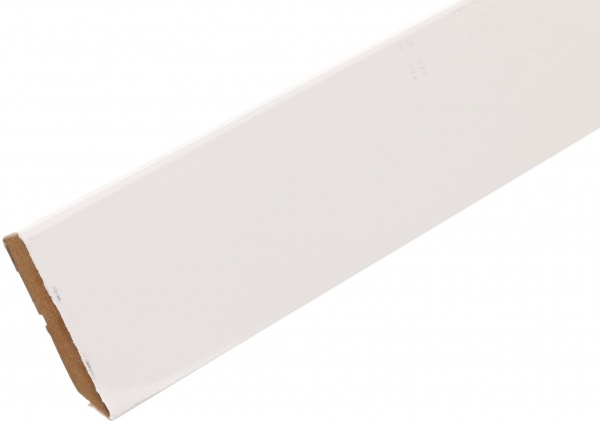 Плинтус белый рым 2440х60x14 мм 