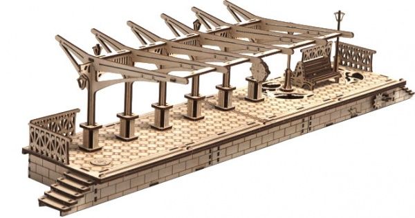 3D-конструктор Ukrainian Gears Перон до локомотиву