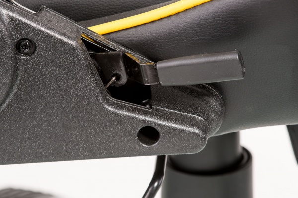 Крісло Special4You ExtremeRace E4756 чорно-жовтий 