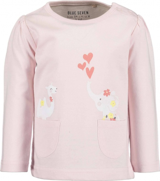 Футболка для дівчаток Blue Seven р.80 рожевий 907012 X_406_р.80 