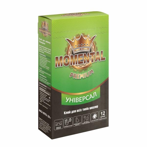 Клей обойный Дивоцвет MOMENTAL PREMIUM универсал 250 г.