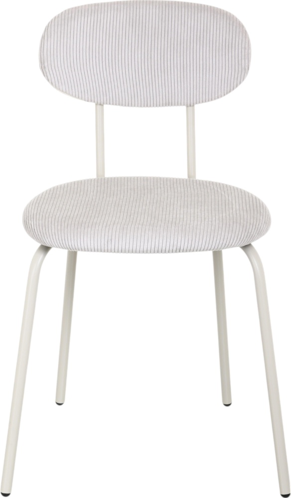 Стул Smile velvet бежевый / белый