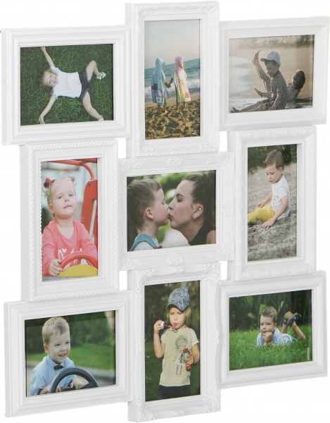 Коллаж Классика SM01023-SU 9 фото 10x15 см белый 