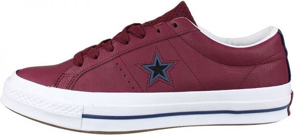 Кеди Converse One Star 161565C р. US 8 бордовий