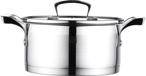 Кастрюля с крышкой Essential 5,1 л Premium Flamberg Premium