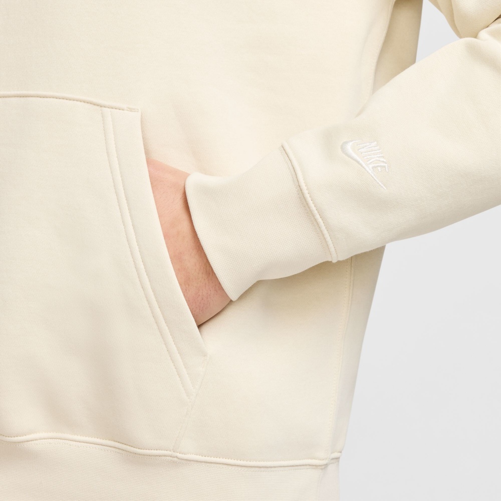 Джемпер Nike M NK CLUB BB PO HDY NSW GFX HJ2159-234 р.M бежевий