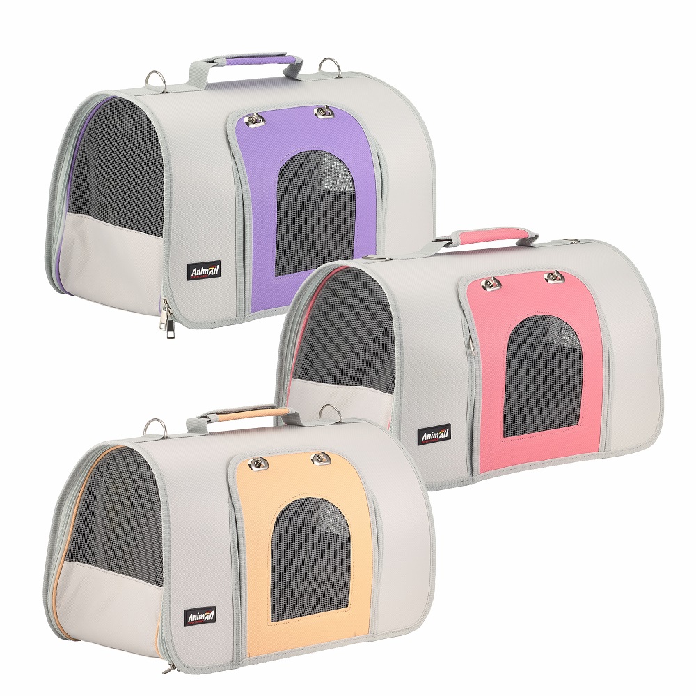 Сумка-переноска AnimAll жесткая с фронтальной дверью (44х22х25 см)