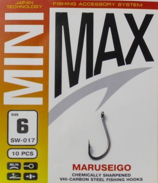 Крючок MiniMax Maruseigo №6 10 шт. SW017-6