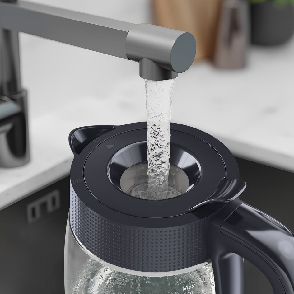 Електрочайник Tefal Morning Glass Kettle KO2G08E0