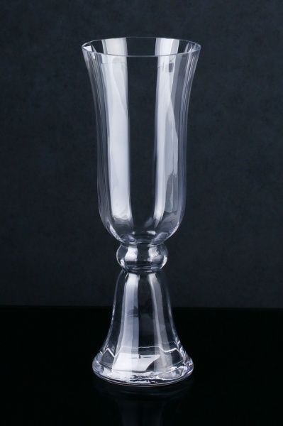 Ваза стеклянная 10,5х30 см Wrzesniak Glassworks