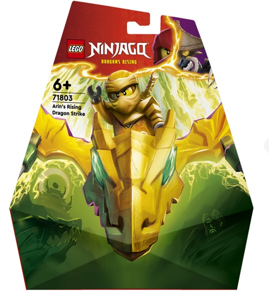 Конструктор LEGO NINJAGO Атака воссталого дракона Арина 71803