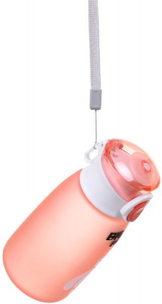 Пляшка для води Big Bear 350 мл коралова Flamberg Smart Kitchen