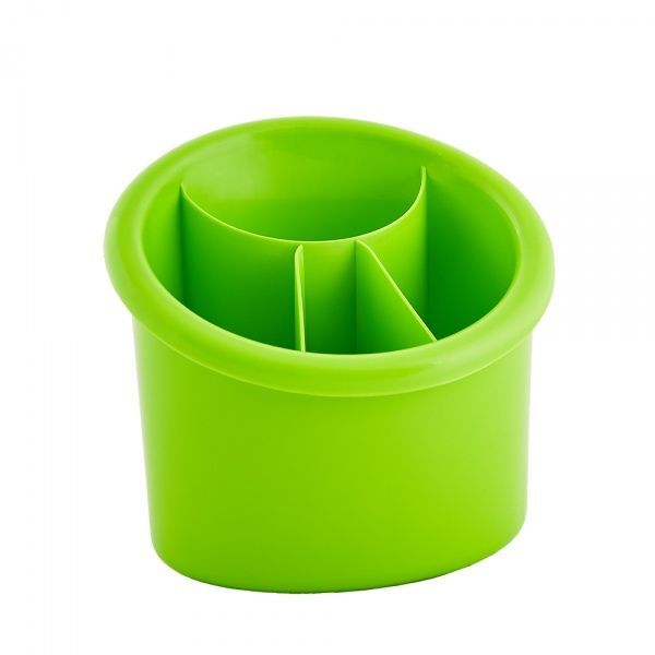 Підставка для столових приборів Мульті овальна оливковий Алеана