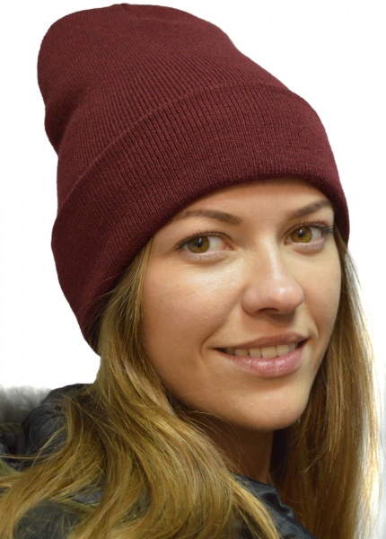 Шапка Adelia унисекс р.XL бордовый
