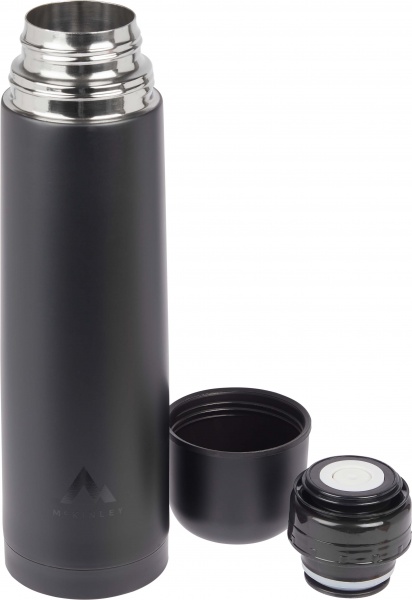 Термопляшка 1000 мл McKinley Stainless Steel Double чорний 276407-050