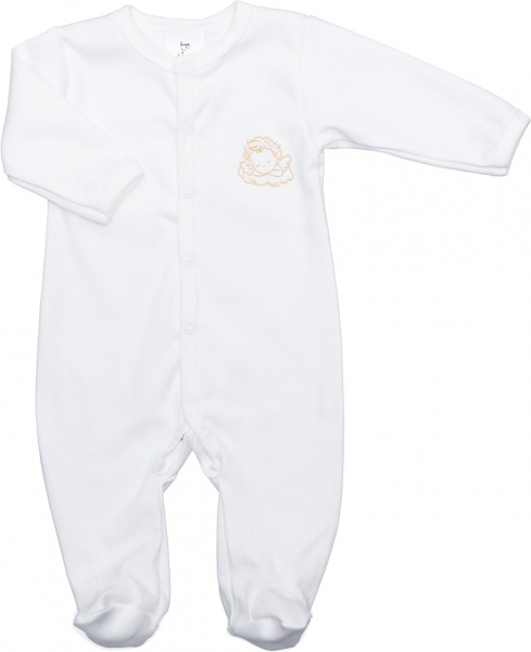 Комбинезон детский для девочки Bambinelli с крылышками р.62 белый 