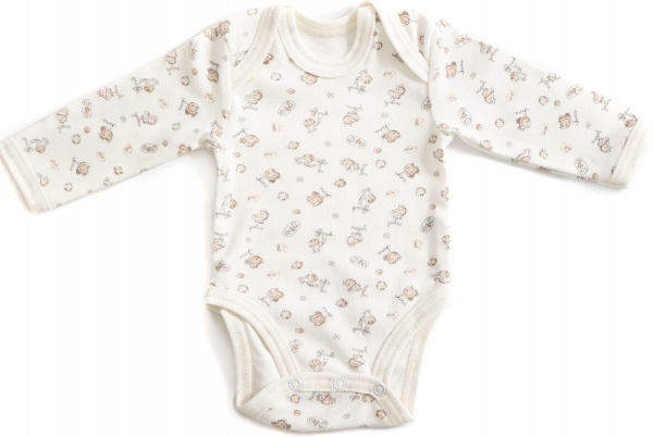 Боді дитяче унісекс GABBI ВD-23-1 р.56 із принтом 13639 