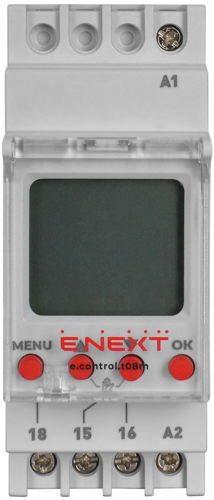 Таймер электронный E.NEXT e.control.t08m