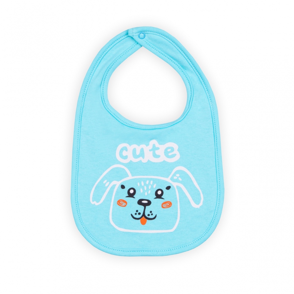 Слюнявчик-передник GABBI FR-23-3-1 бирюзовый 13882