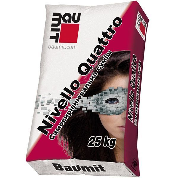 Пол наливной Baumit Nivello Quattro 25 кг